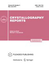 CRYSTALLOGRAPHY REPORTS杂志封面